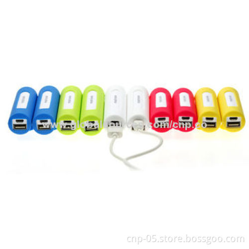 Gift Series, 2200mAh Portable Power Bank, Colors Available, Convenient to Carry with Mobile Stand